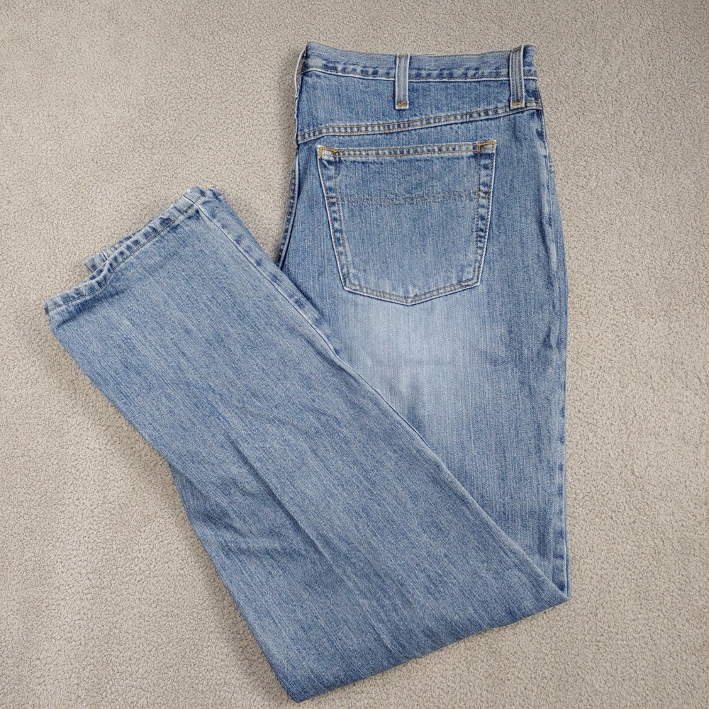 Cinch Jeans - Men 38x34.5 Light Wash Straight Leg Denim - Western Cowboy Rodeo